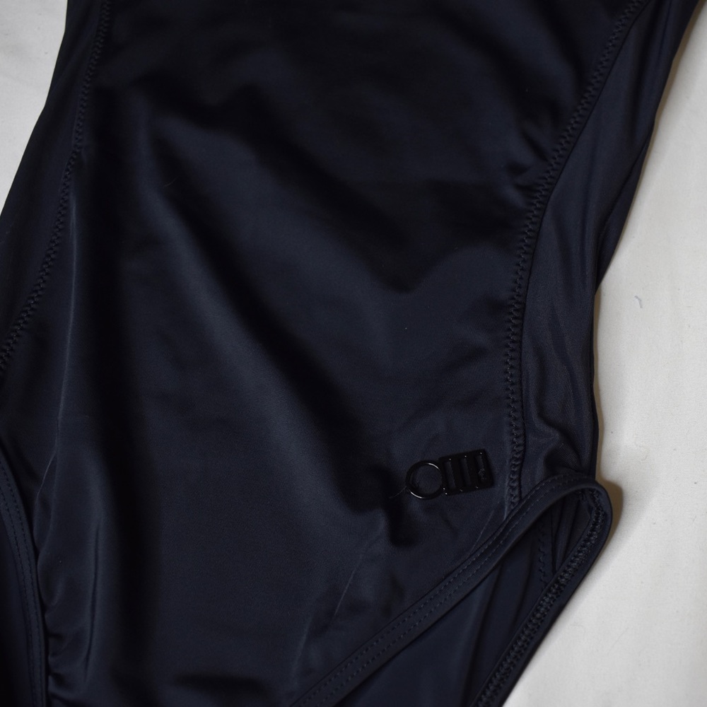 Solid & Striped Black One Piece Bathingsuit - image 6